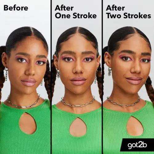 Got2b Glued 4 Brows & Edges Tinted Gel Black - Image 4