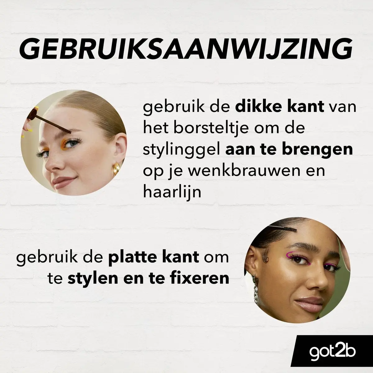 Got2b Glued Brows & Edges 2in1 Gel Waterproof - Image 3
