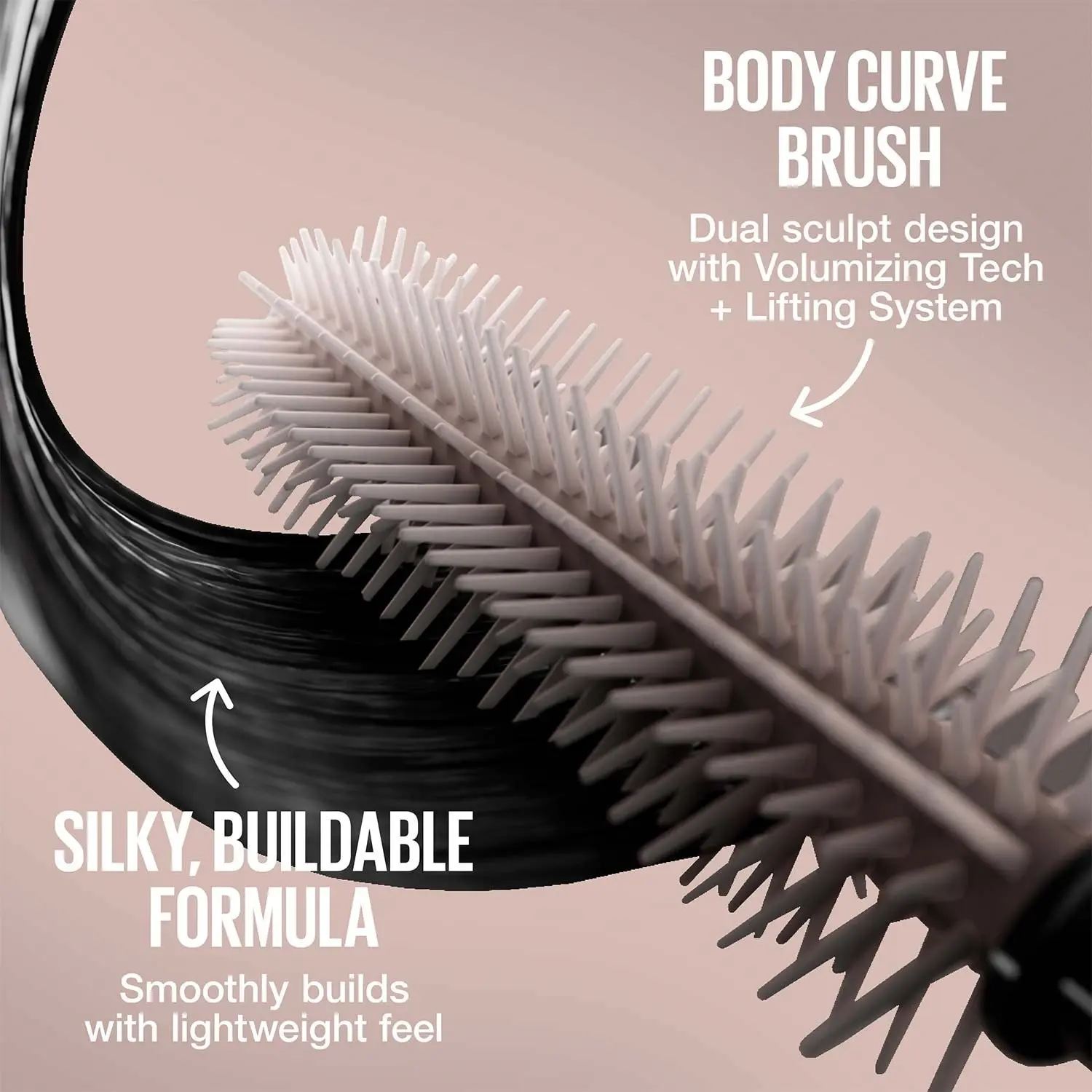 Sensational Body Mascara Waterproof Black - Image 6