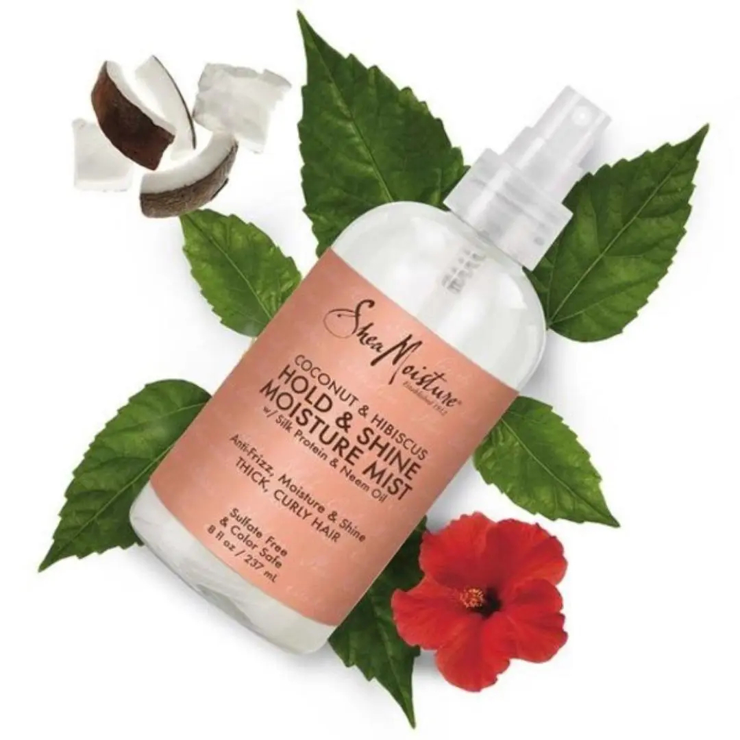 Coconut & Hibiscus Hold & Shine Moisture Mist - Image 2