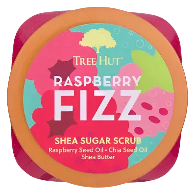 Shea Sugar Scrub Raspberry Fizz - Image 3