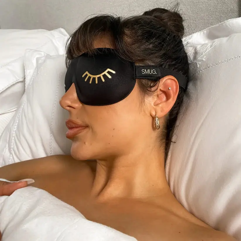 Contoured 3D Blackout Sleep Mask Wink Black - Image 2
