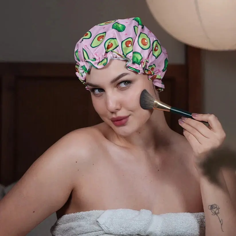 Shower Cap Avocado - Image 3