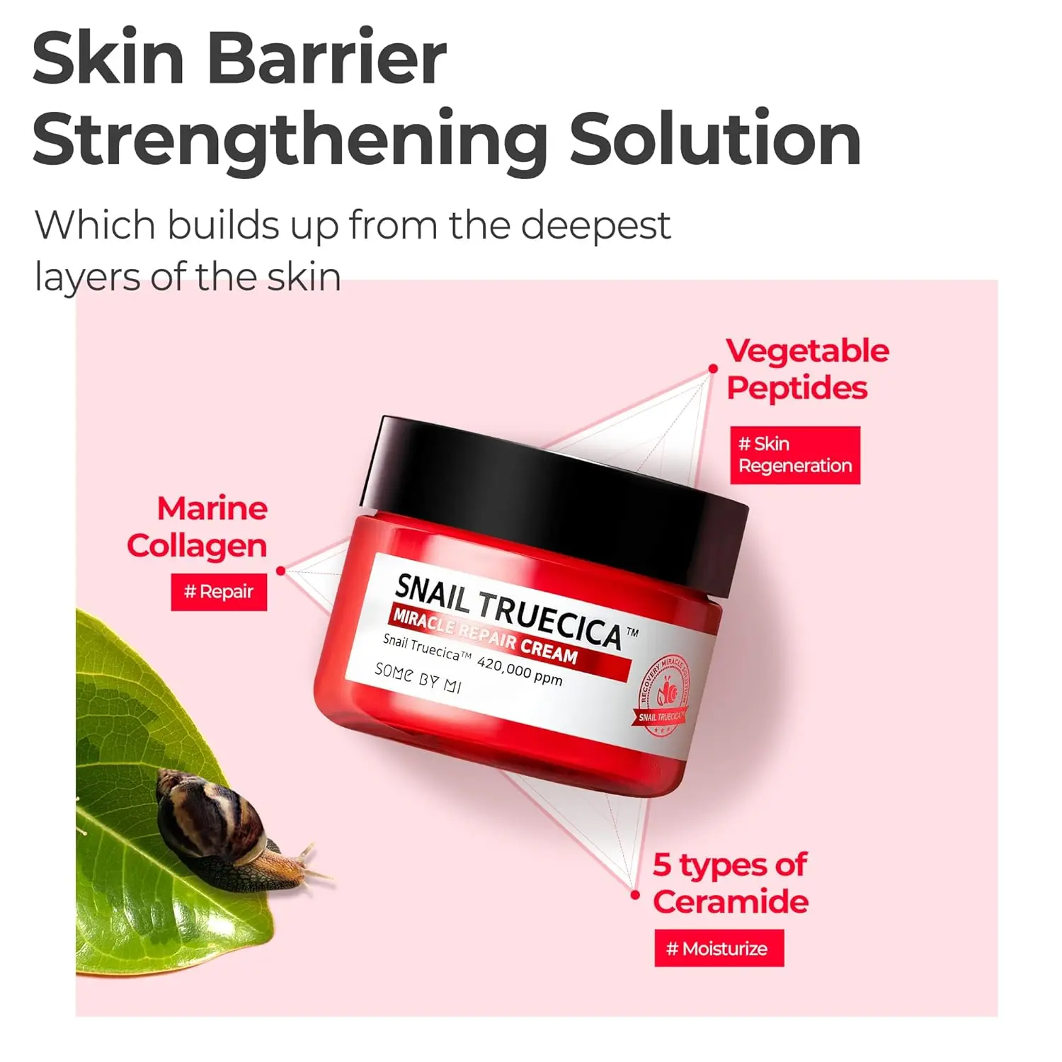 Snail Truecica Miracle Repair Cream - Image 4