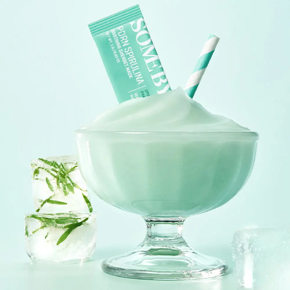 Spirulina PDRN Soothing Sherbet Mask - Image 3