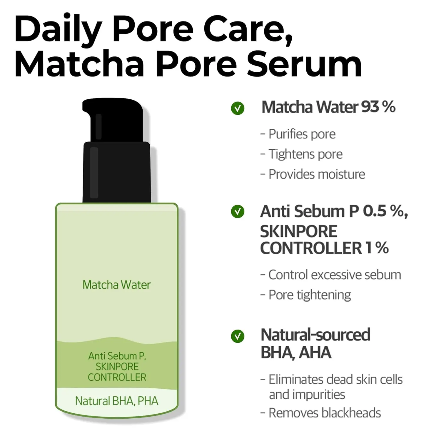 Super Matcha Pore Tightening Serum - Image 4