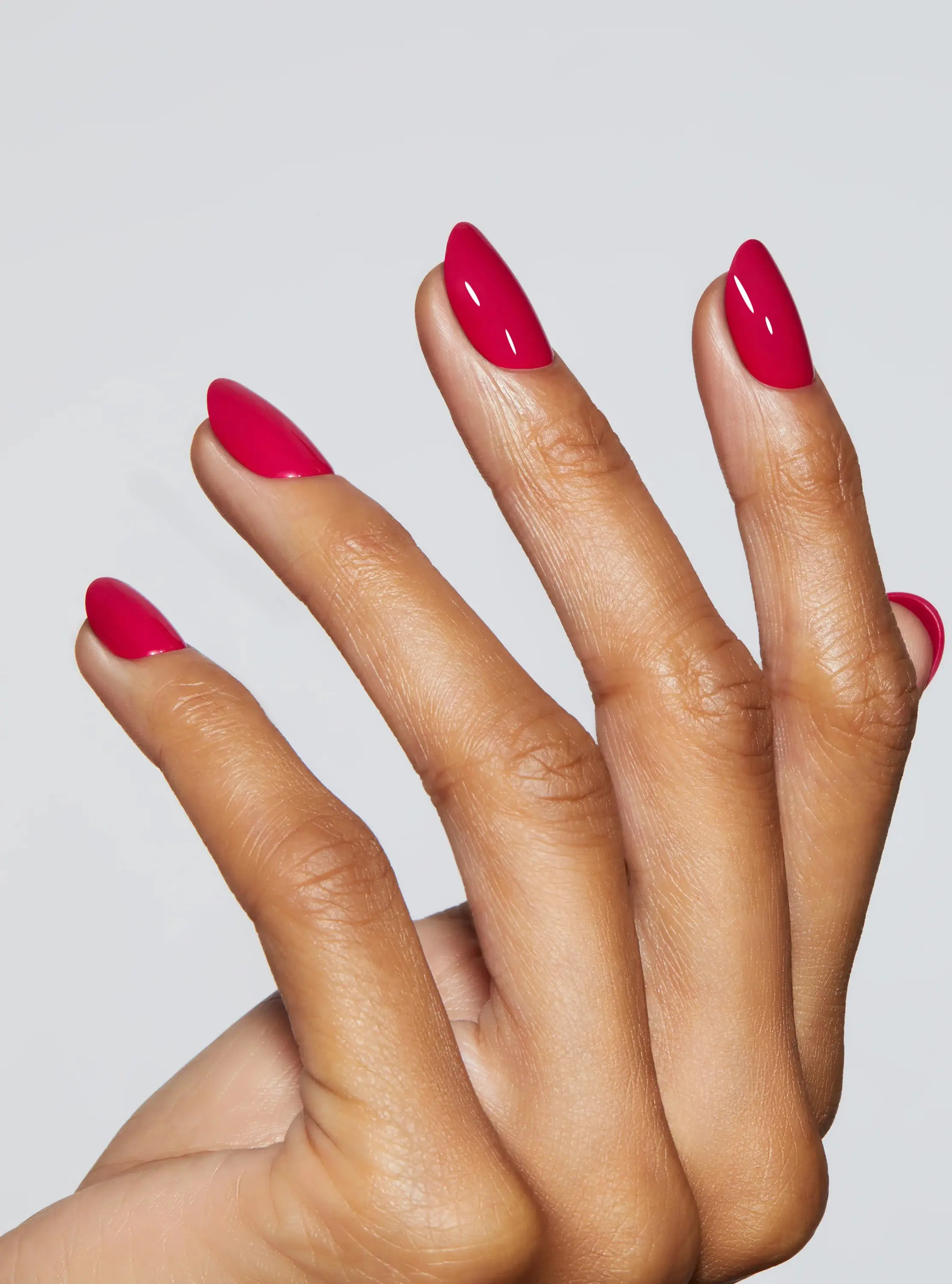 Reusable Pop-On Manicure High-End Red Round - Image 4