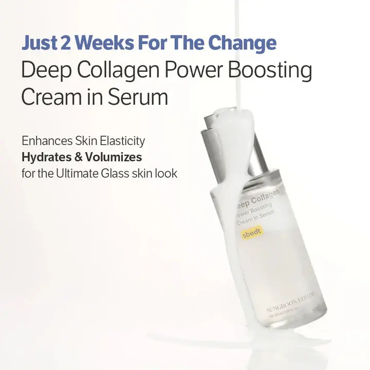 Deep Collagen Power Boosting Cream In Serum 30 ml. - Image 3