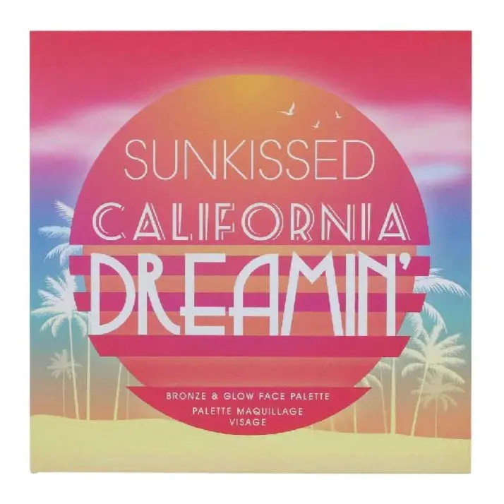 California Dreaming Bronze & Glow Face Palette - Image 2