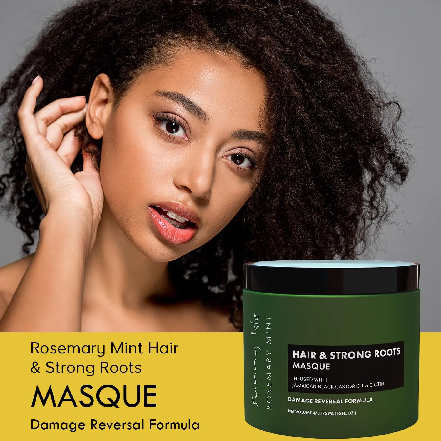Rosemary & Mint Hair Masque - Image 2