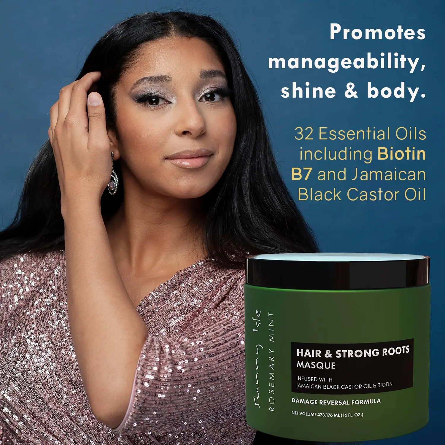 Rosemary & Mint Hair Masque - Image 4
