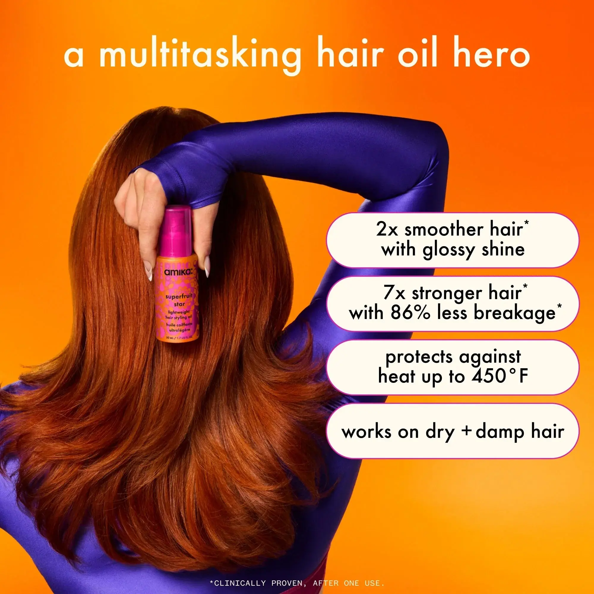 Superfruit Star Lightweight Hair Styling Oil - Image 4