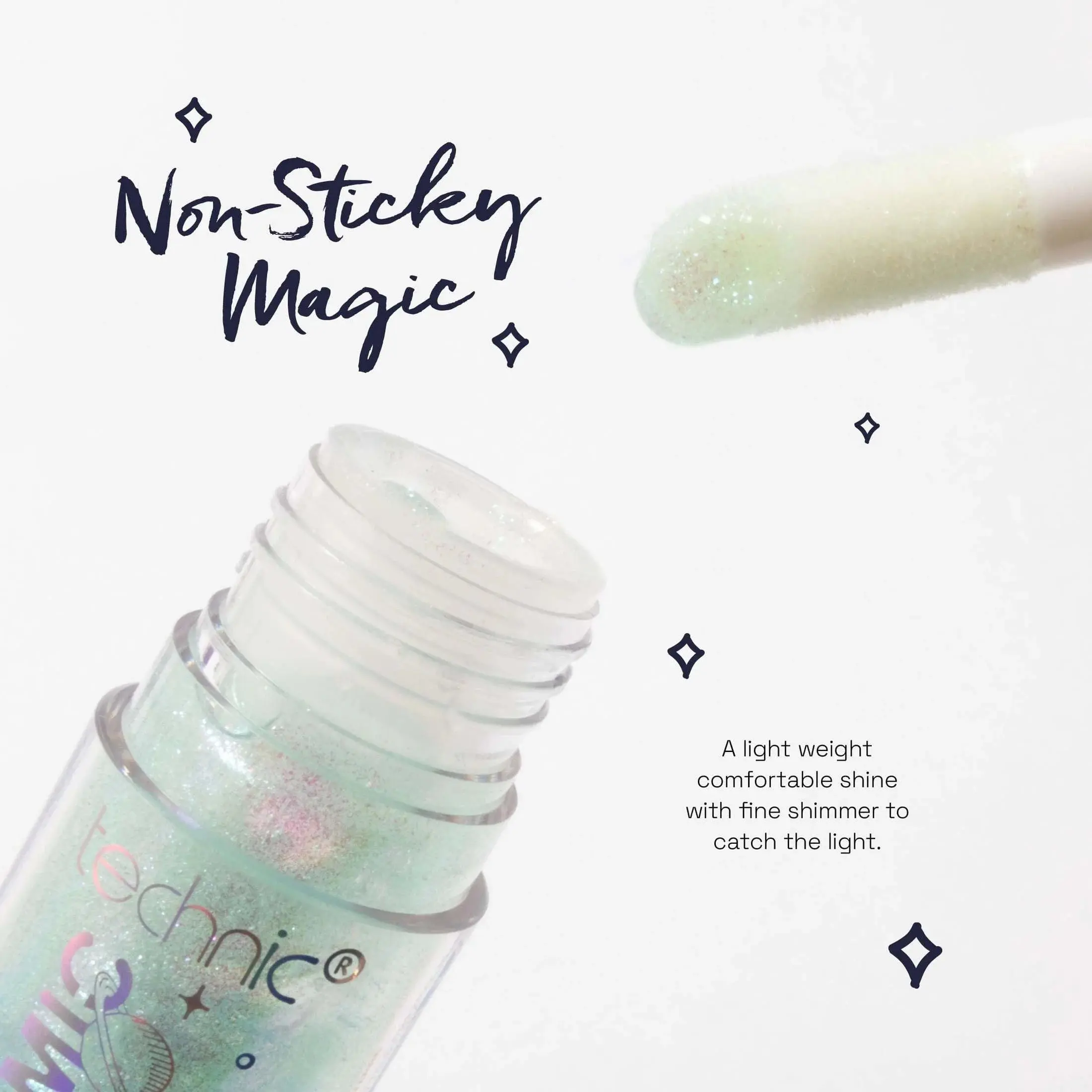 Cosmic Kiss Lip Oil Galactic Grape - Image 4