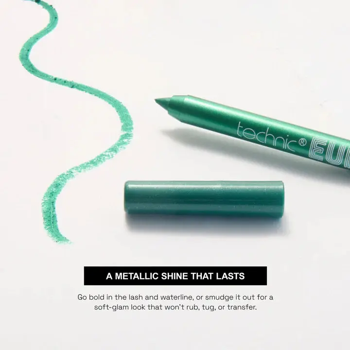 Euphoria  Gel Eyeliner Pencil Green - Image 3