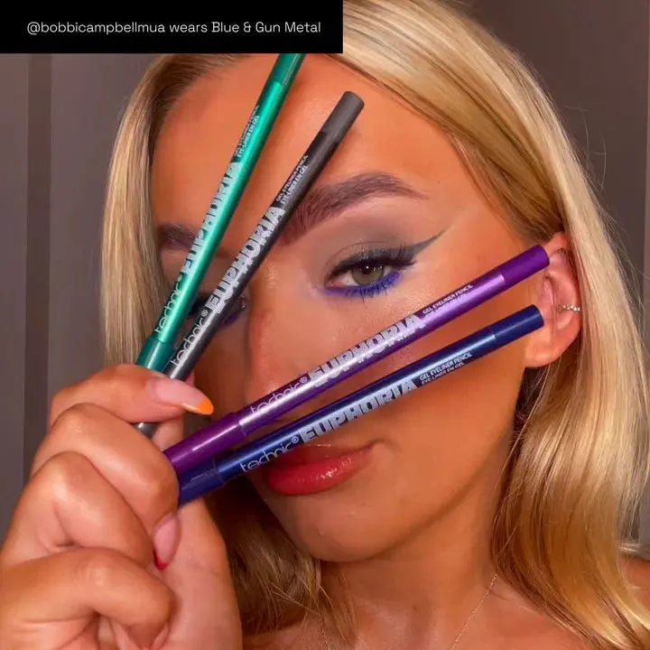Euphoria Gel Eyeliner Pencil Gun Metal - Image 2