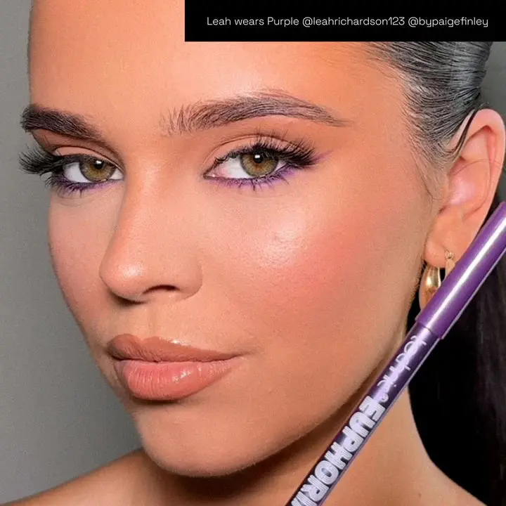 Euphoria Gel Eyeliner Pencil Purple - Image 2