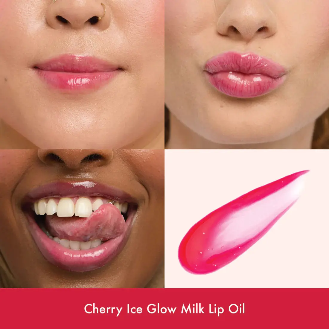 Glow Milk Lip Oil Cherry Ice - Image 2