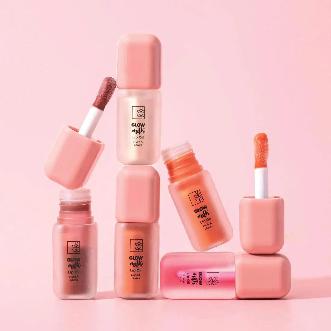 Glow Milk Lip Oil Rosebud - Image 3