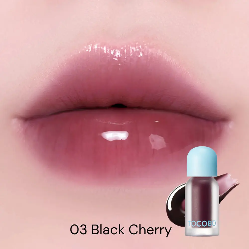 Juicy Berry Plumping Lip Oil 03 Black Cherry - Image 2