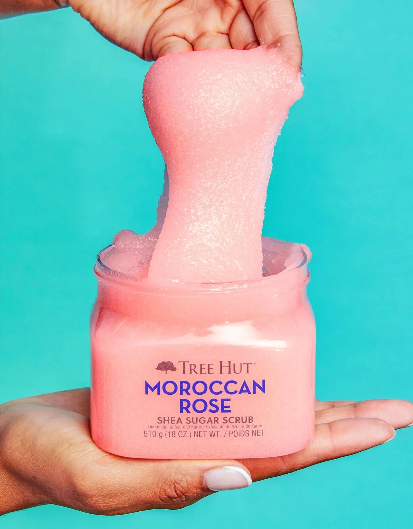 Shea Sugar Scrub Moroccan Rose - Image 3