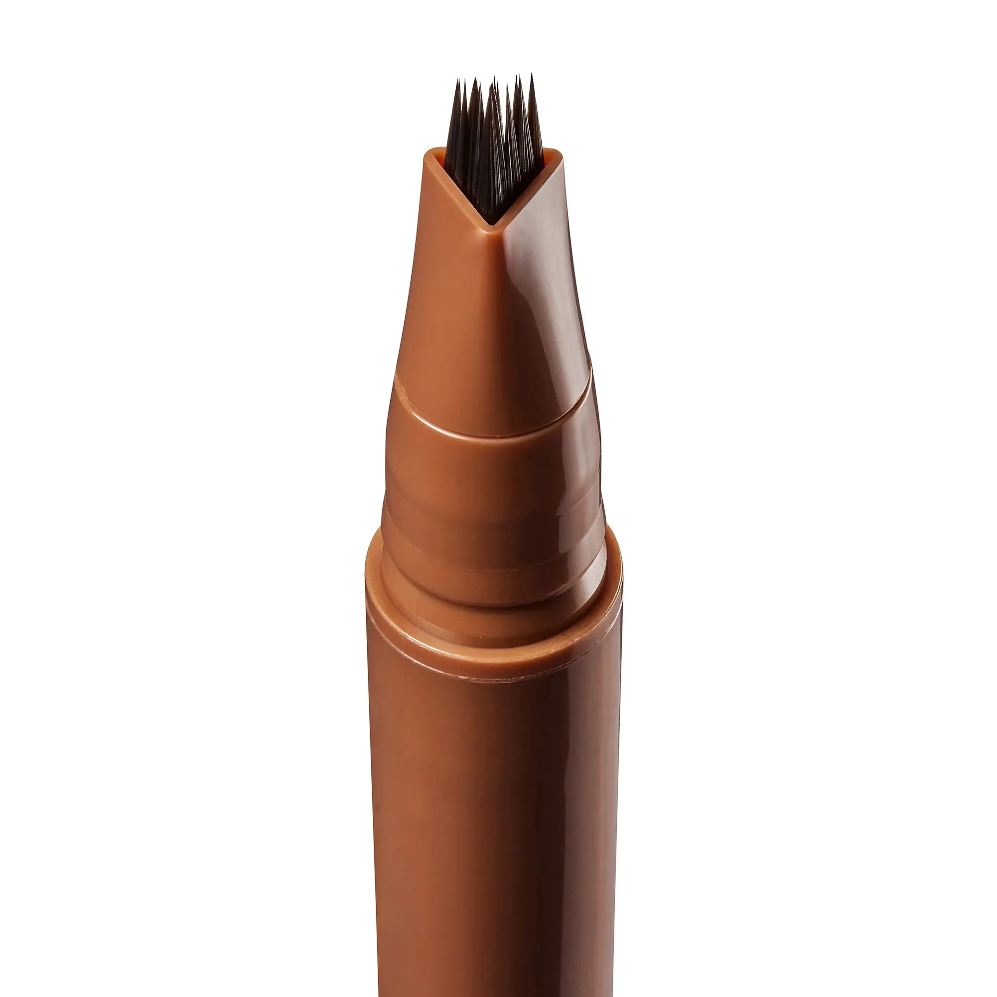 Fluffer Brow Brush Natural Brow Pen Medium Brown - Image 3