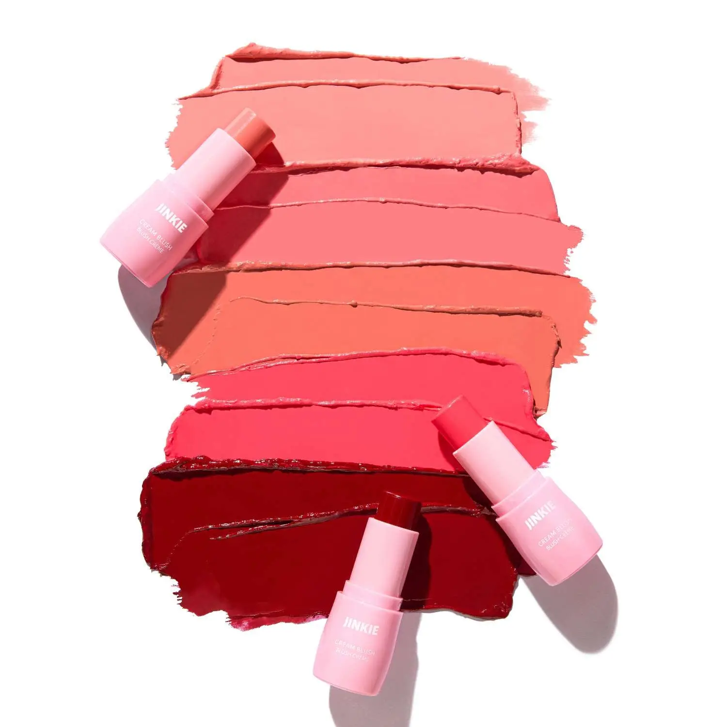 Jinkie Stick Cream Blush Cheer Up Hot Pink - Image 2