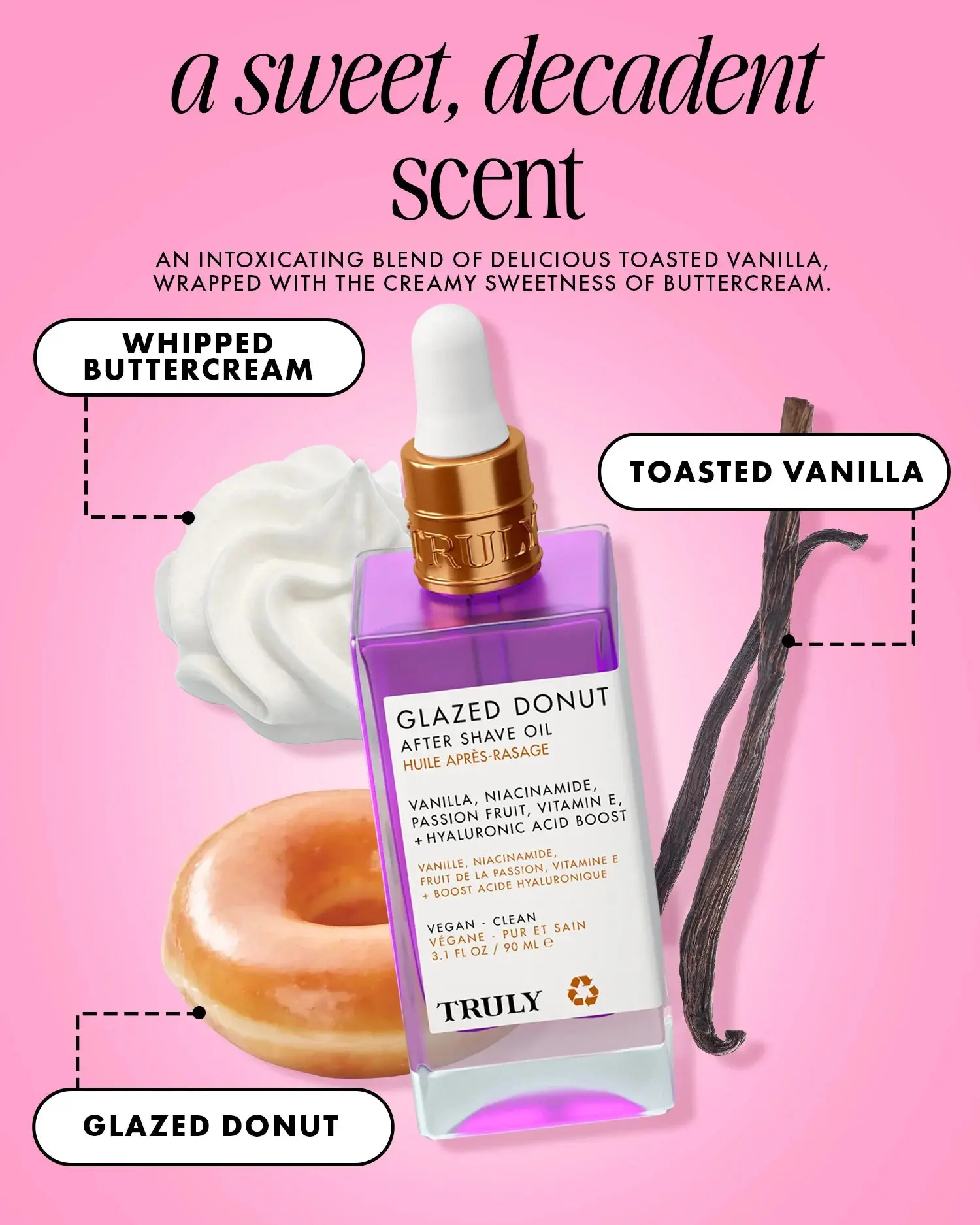 Glazed Donut After Shave Oil - Image 4