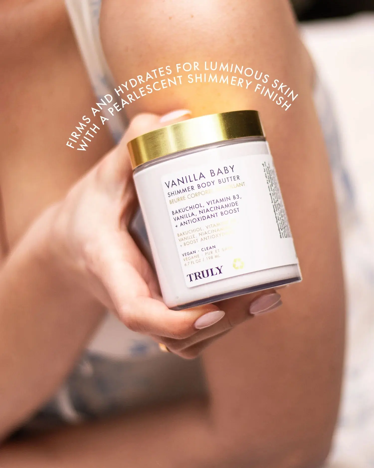 Vanilla Baby Shimmer Body Butter - Image 4