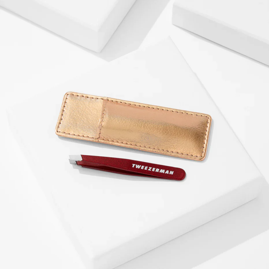 Vintage Rose Mini Set Tweezer with Case - Image 4