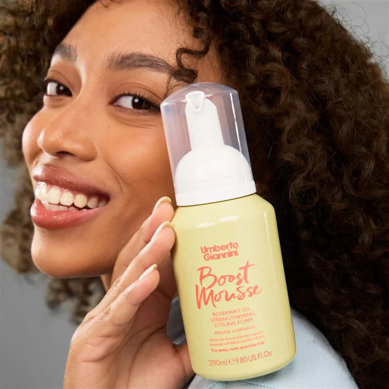 Strong Curls Rosemary Oil Strenghtening Styling Foam - Image 2