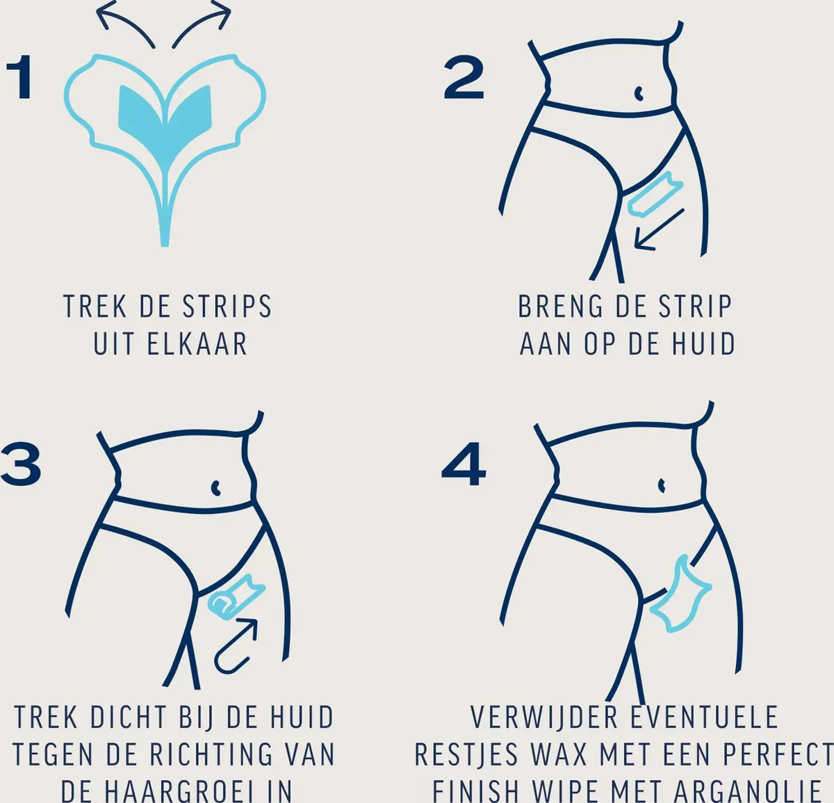 Koude Waxstrips Bikini Sensitive - Image 2