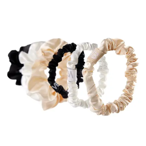 Big and Small Satin Scrunchies Set - Image 3