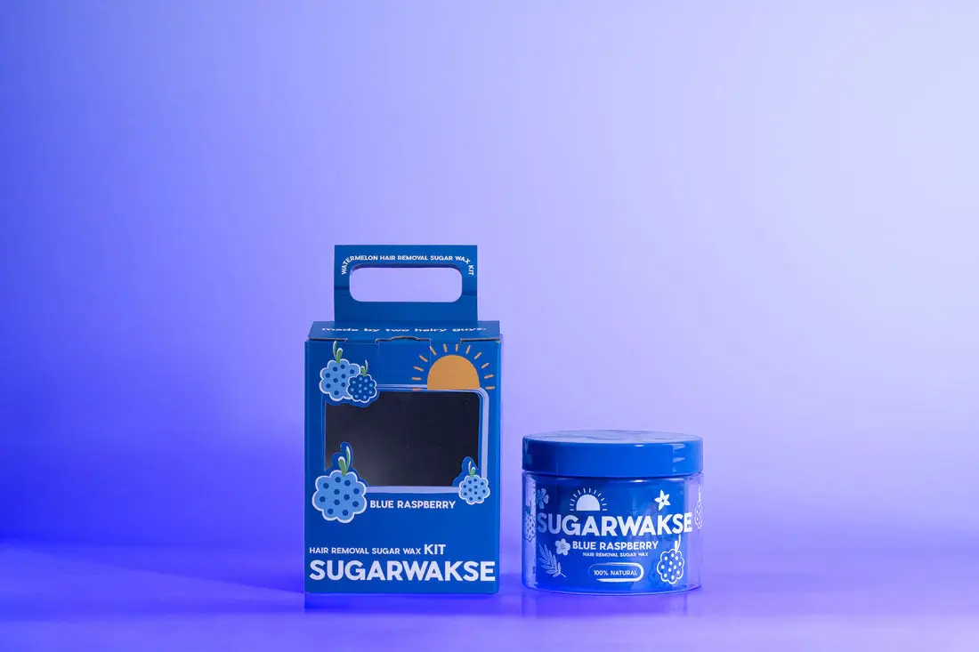 Blue Raspberry Sugar Wax Kit - Image 3