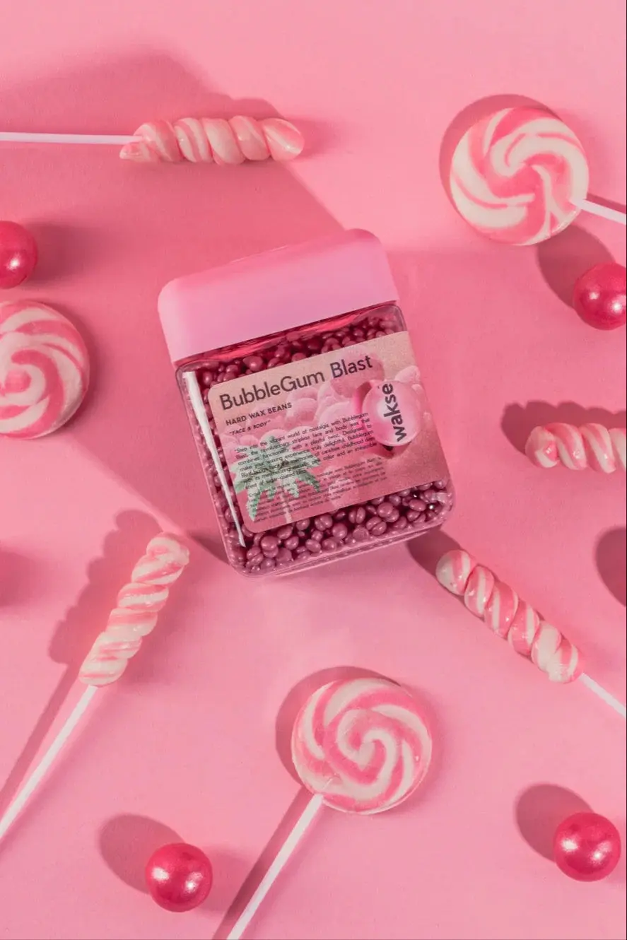 Hard Wax Beans Bubble Gum Small - Image 3