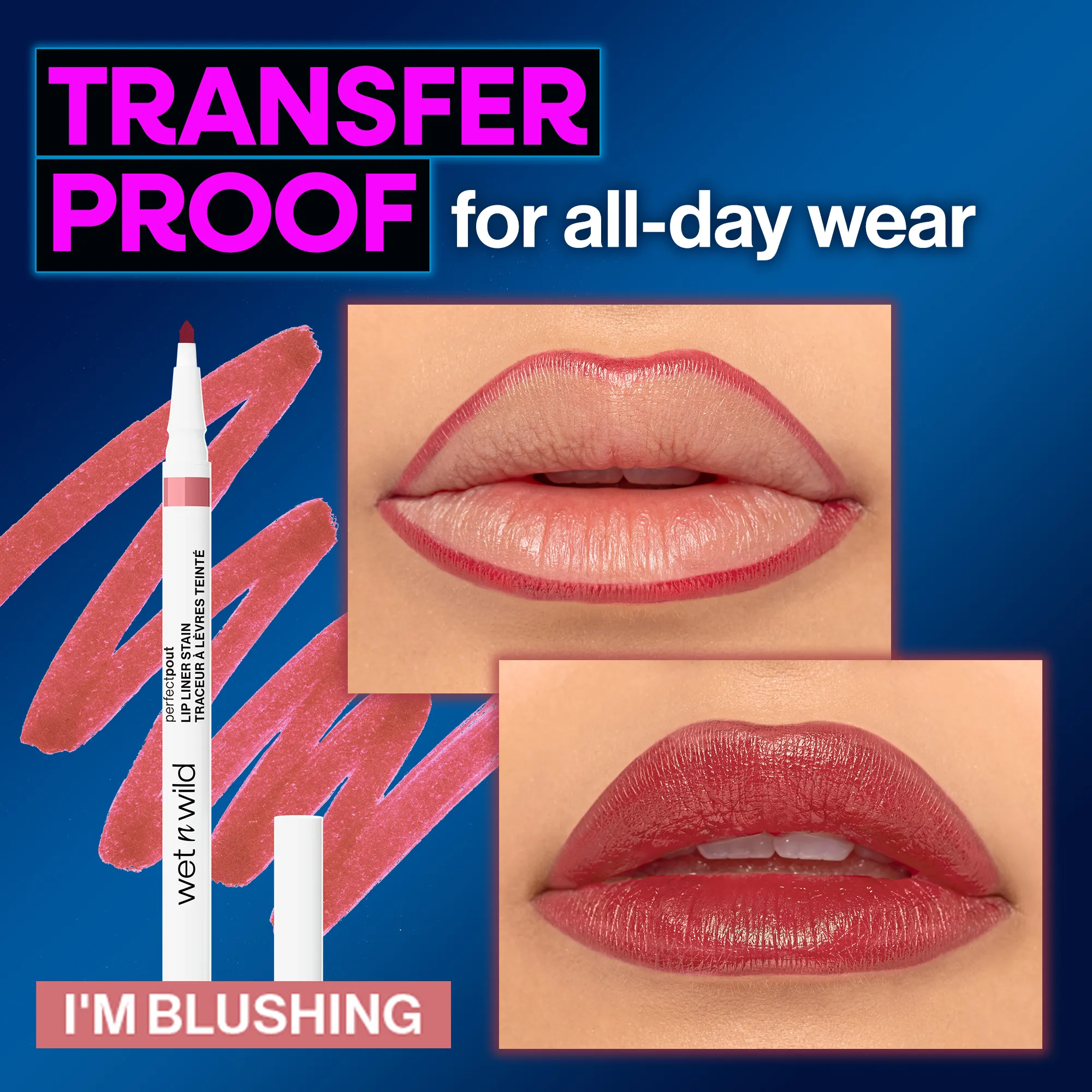 Perfect Pout Lip Liner Stain I'm Blushing - Image 2