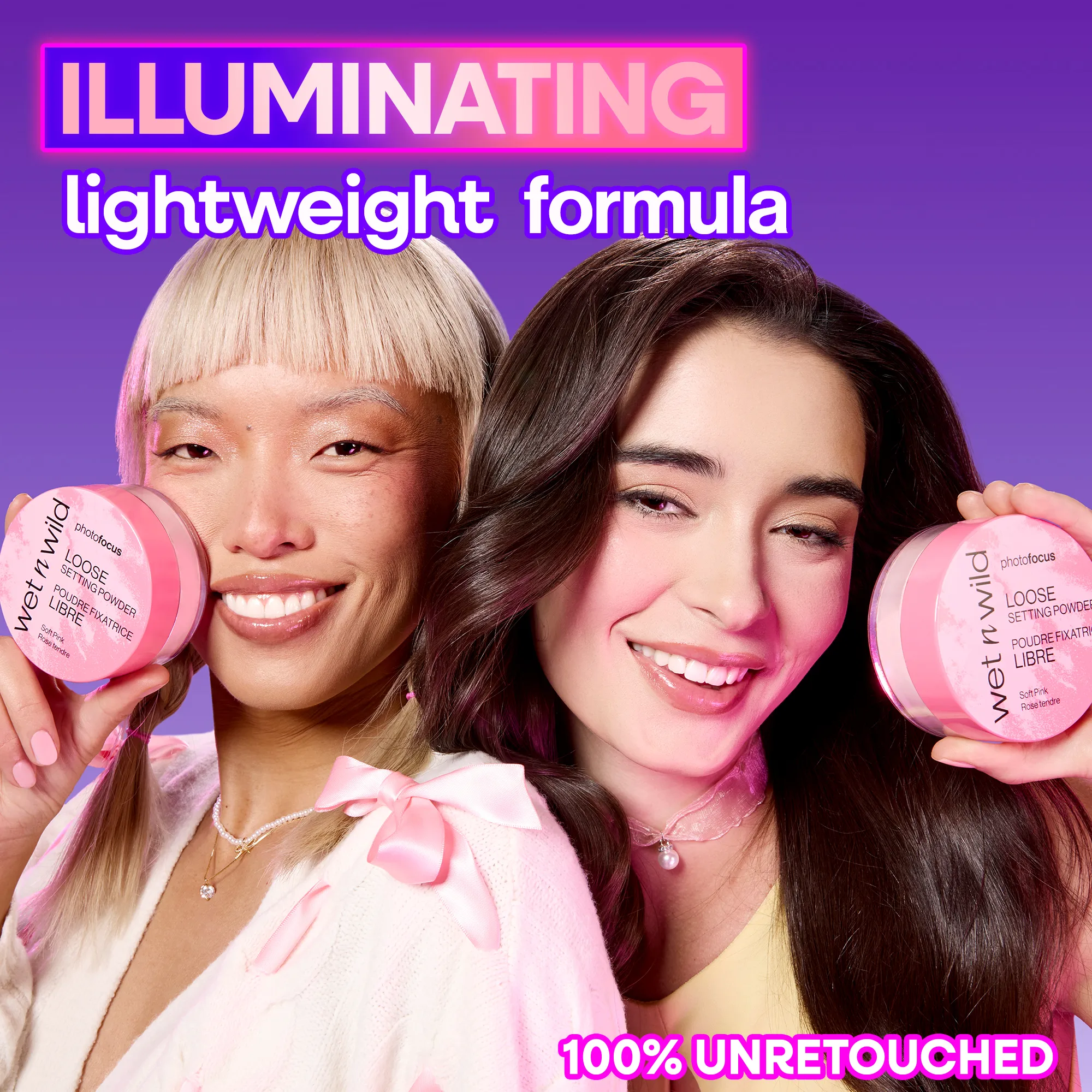 Photo Focus Loose Setting Powder Soft Pink - Image 4