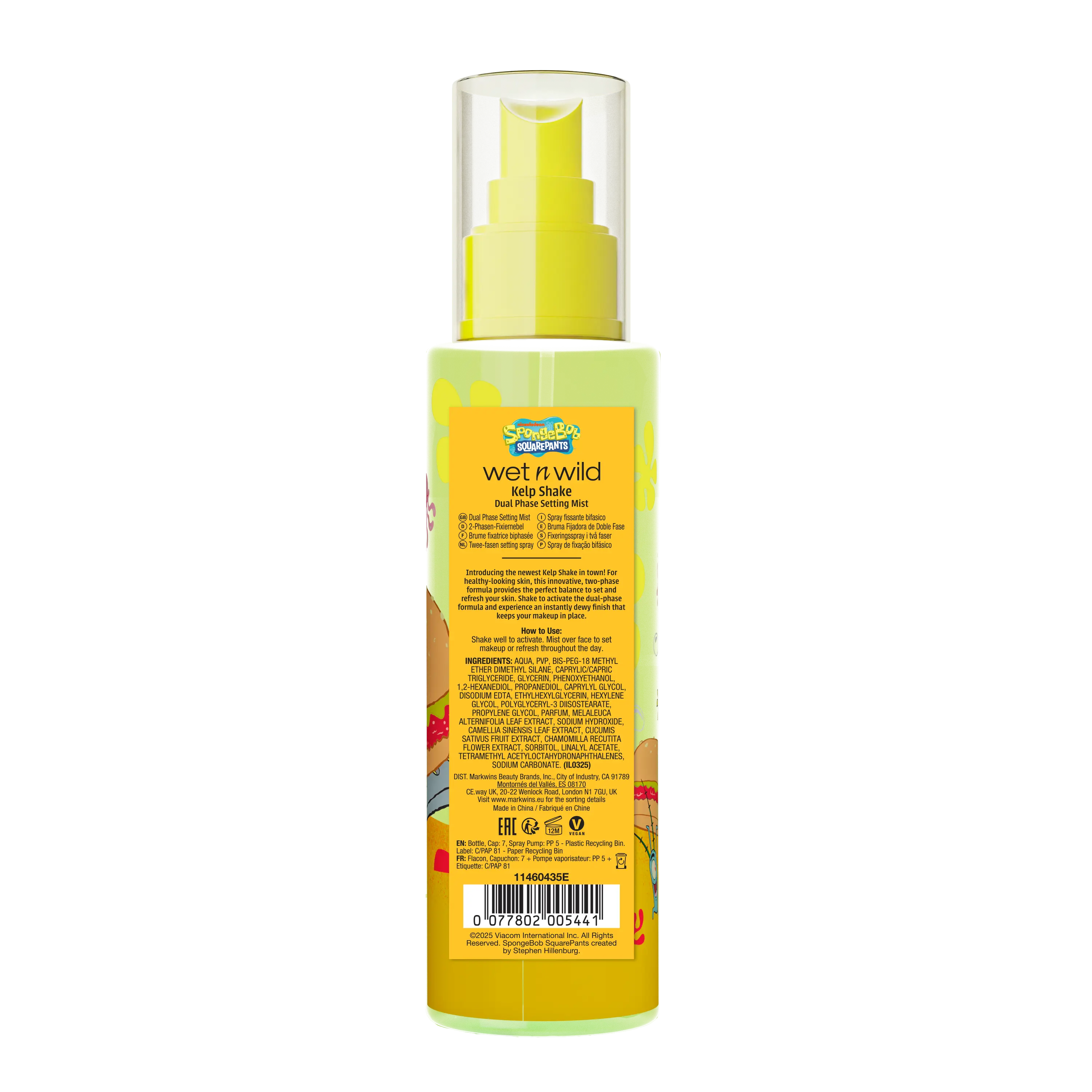 Spongebob Dual Phase Setting Mist - Image 3