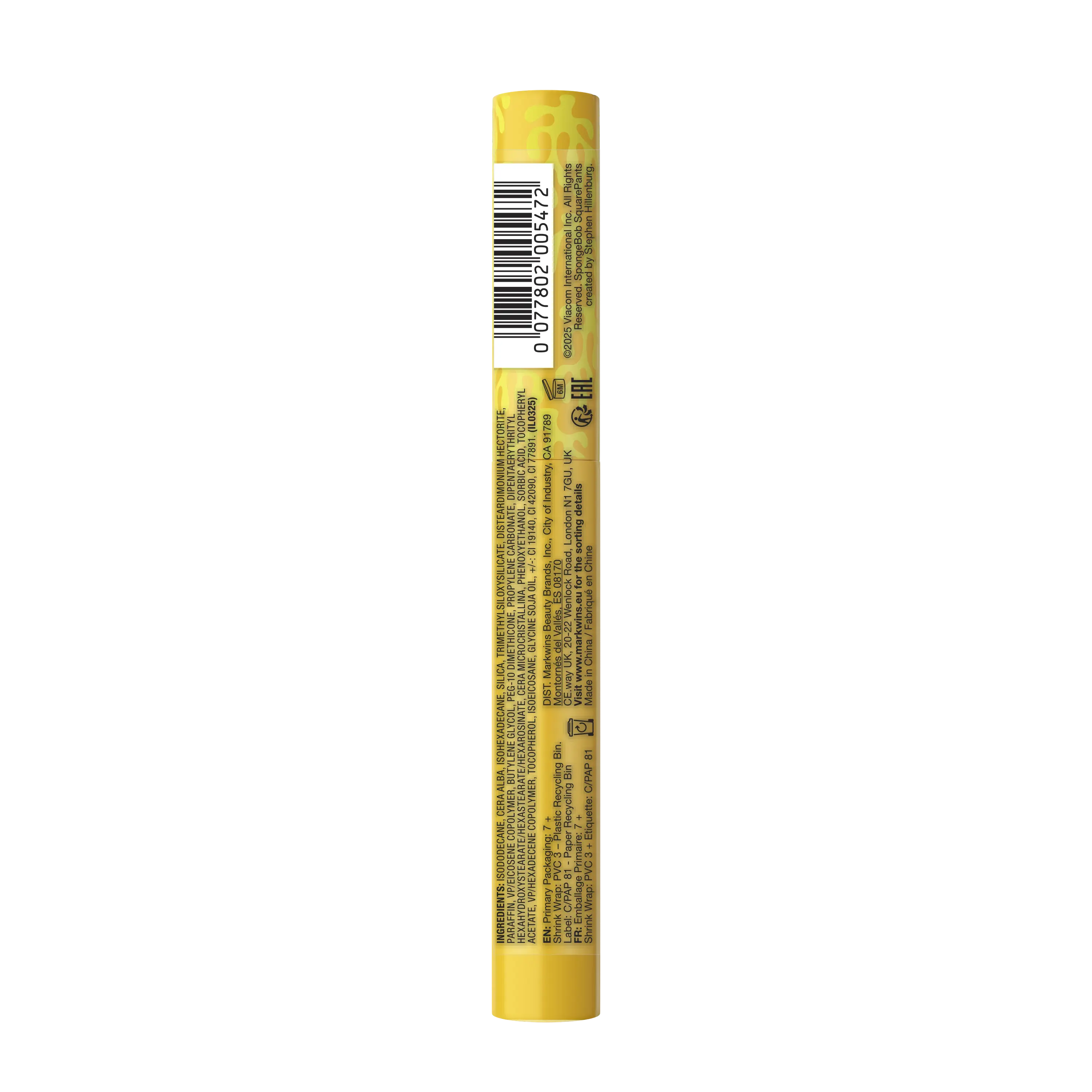 Spongebob Waterproof Mascara Make A Splash - Image 3