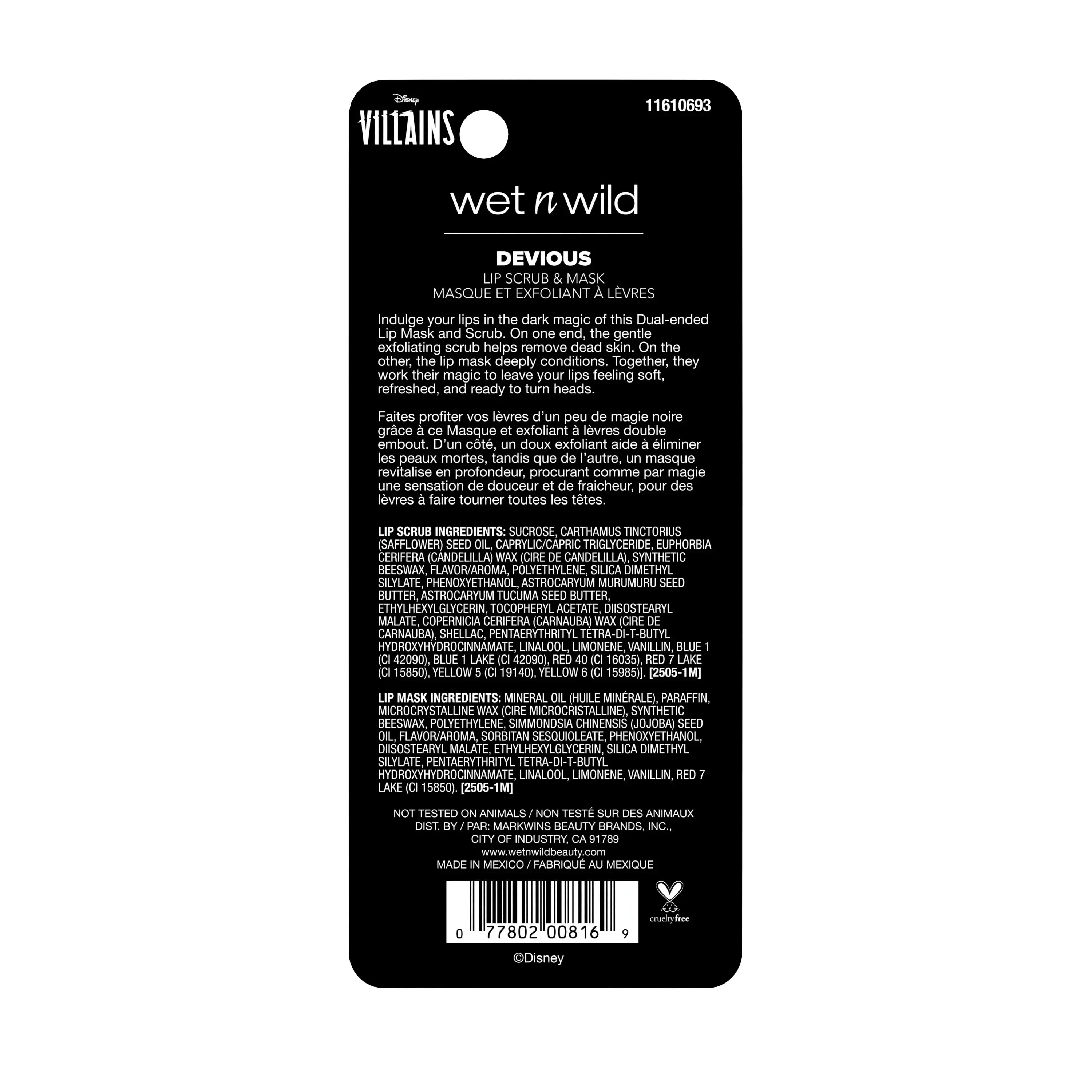 Villains Devious Dual-Ended Lip Scrub and Mask - Image 4