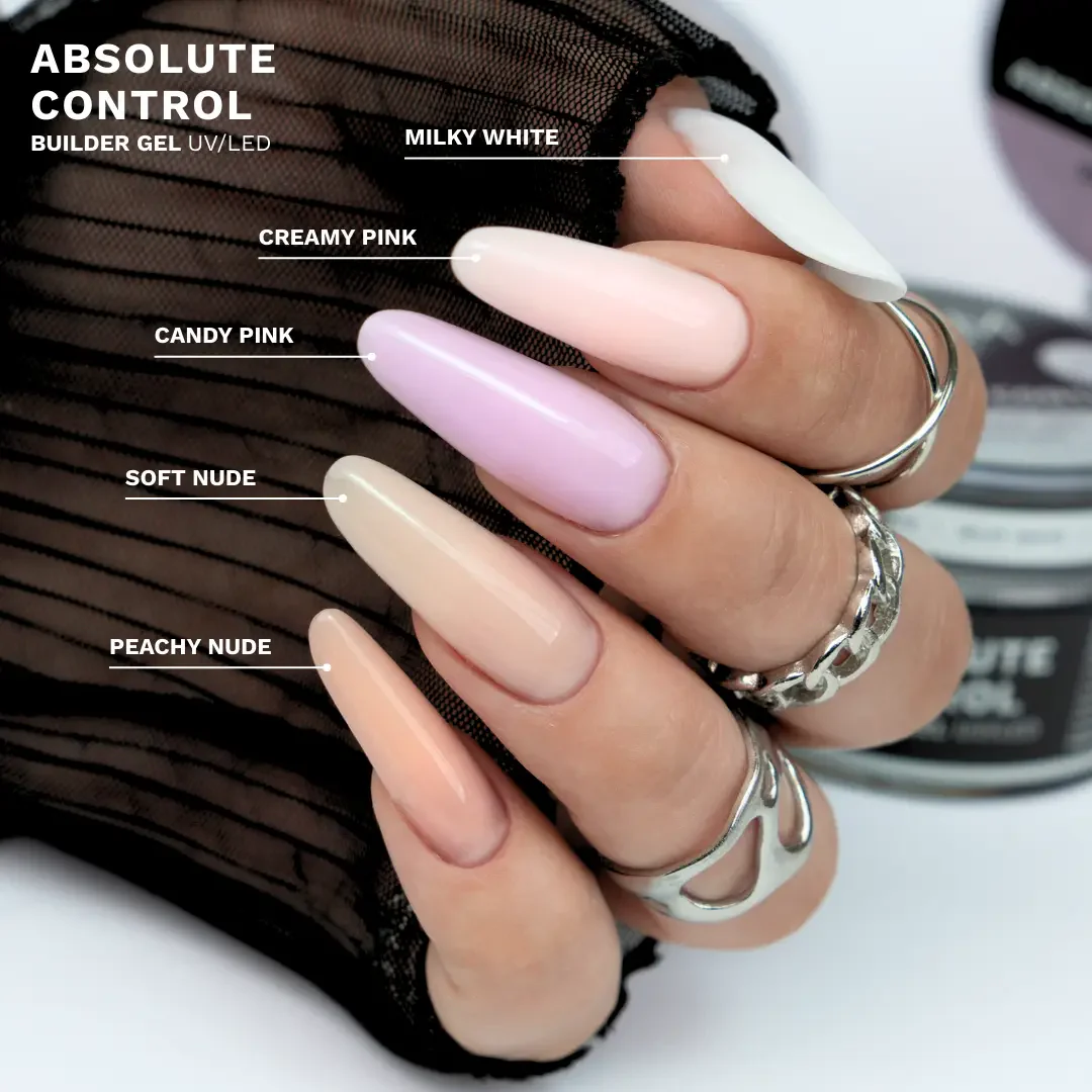 Builder Gel Absolute Control UV/LED Soft Nude 50 ml. - Image 6