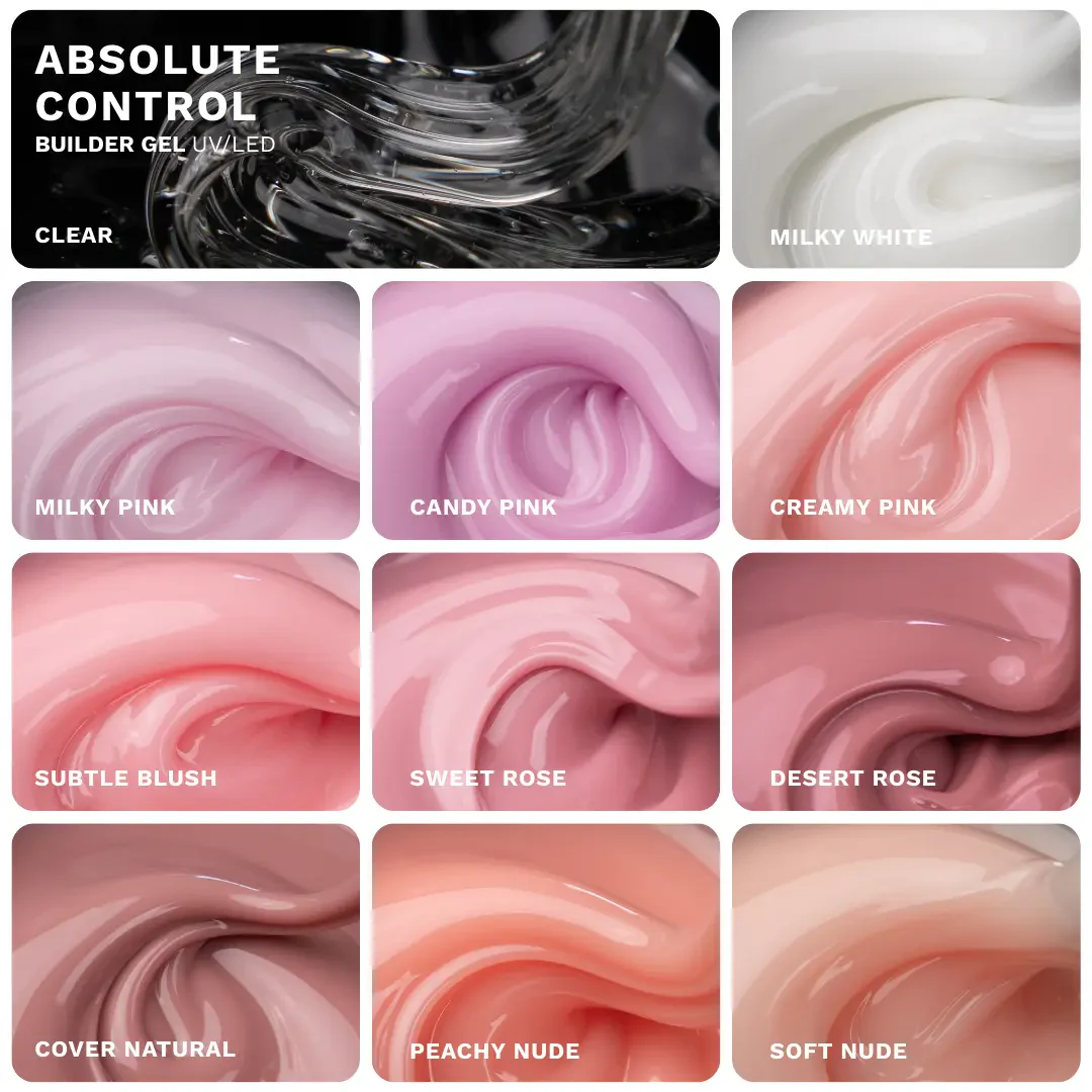Builder Gel Absolute Control UV/LED Soft Nude 50 ml. - Image 8