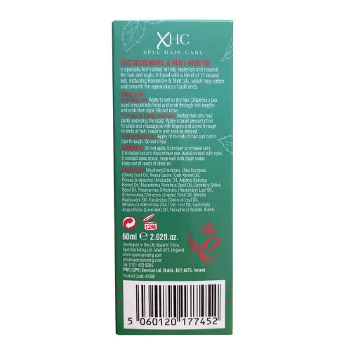 Rosemary & Mint Hair Oil - Image 3